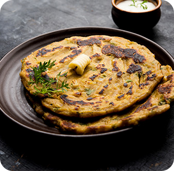 Indian Bread in Golden quill - Restaurant in Mysore