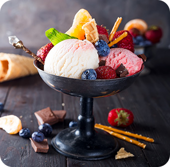 Desserts in Golden quill - Restaurant in Mysore